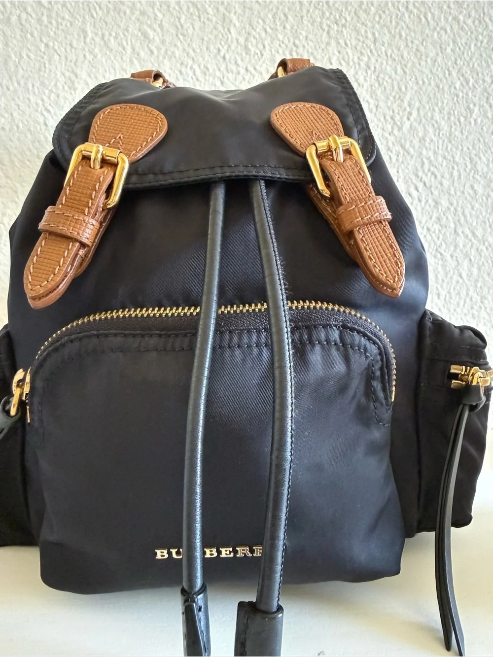 Burberry chic backpack